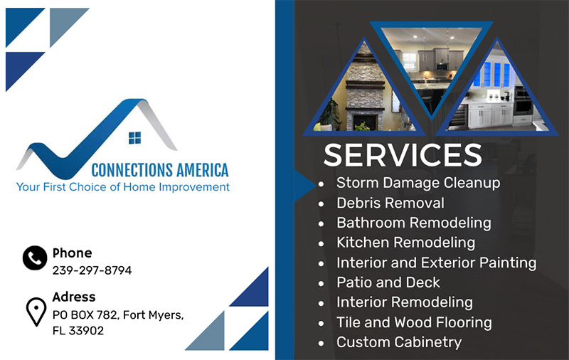 Connections America Business Card